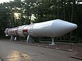 M-Vロケット実機展示(ISAS/JAXA相模原キャンパス)