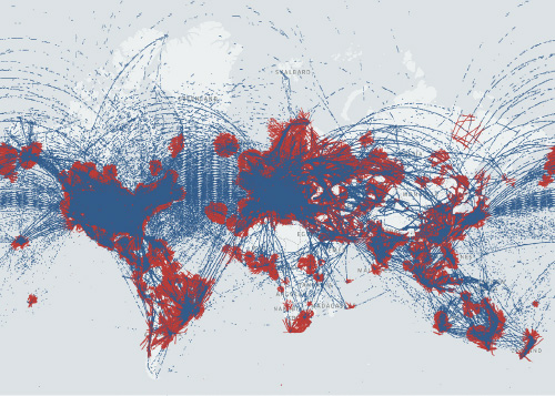 Global coverage with satellite ADS-B