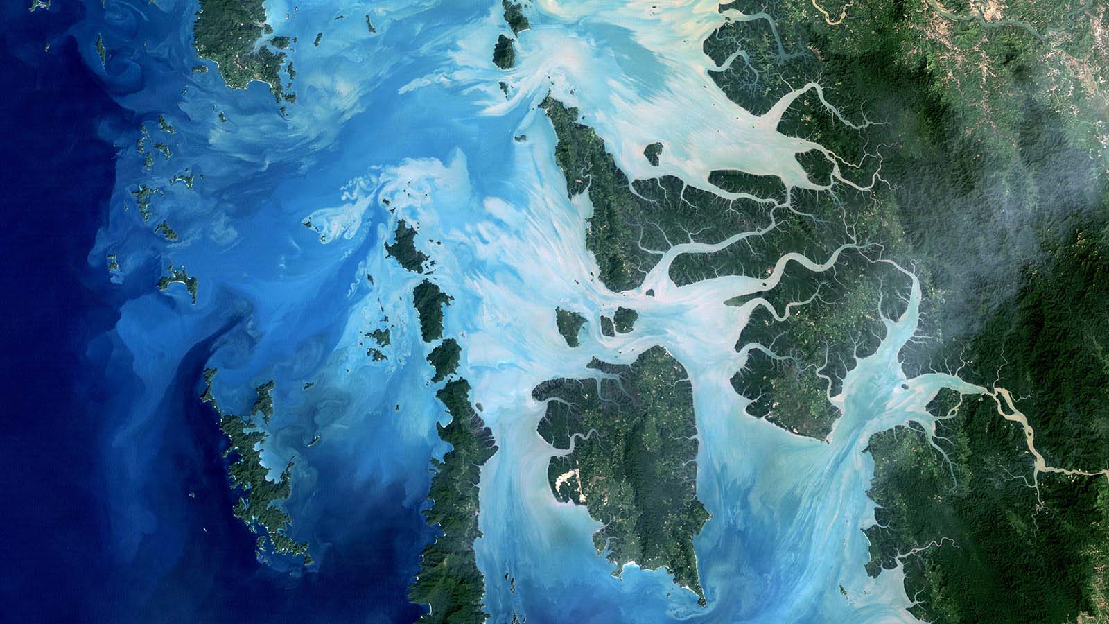 earth observation aerial view