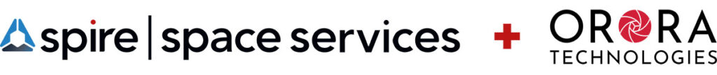 Spire Space Services & OroraTech logos