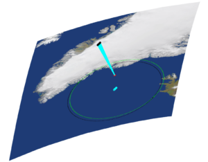 Single Satellite GPS Jamming Geolocation diagram